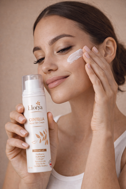 Sun protection spf50+ & Centella & Revitalizing hair serum &  Brightening Serum