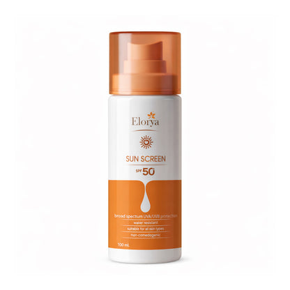 Sun protection spf50+ & Revitalizing hair serum &  Brightening Serum
